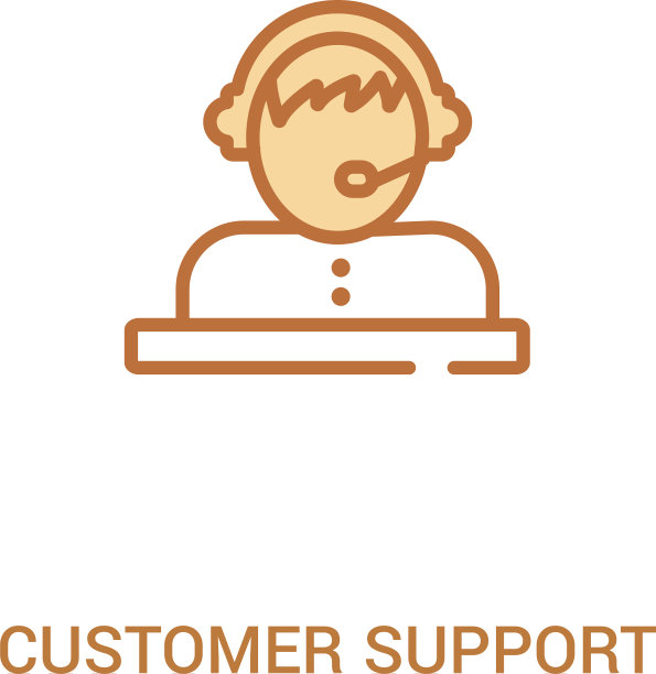 客户支持概念2彩色图标简单图片下载