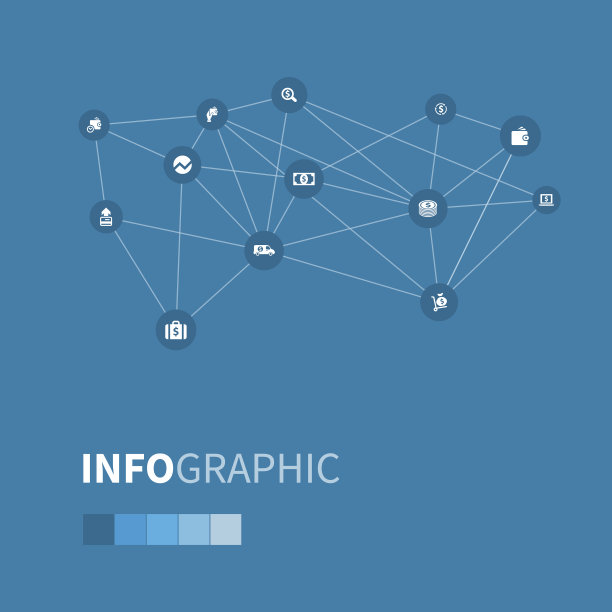 一套简单的金钱图标图片下载