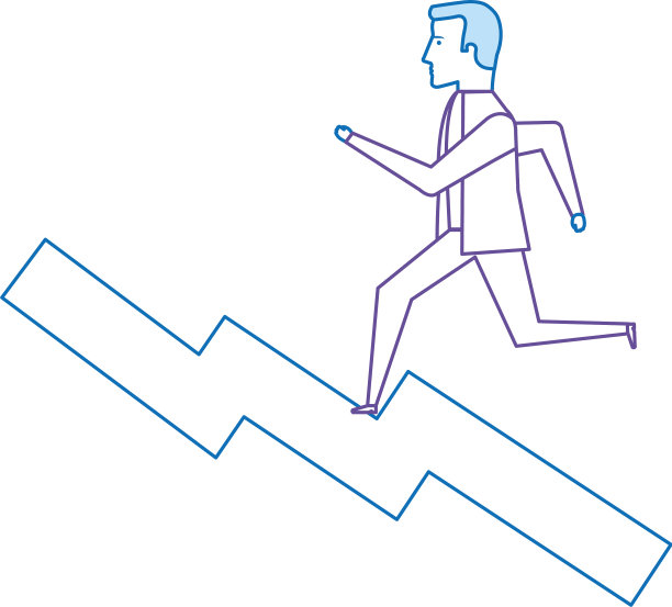 商人运行在统计虚拟人物图片下载