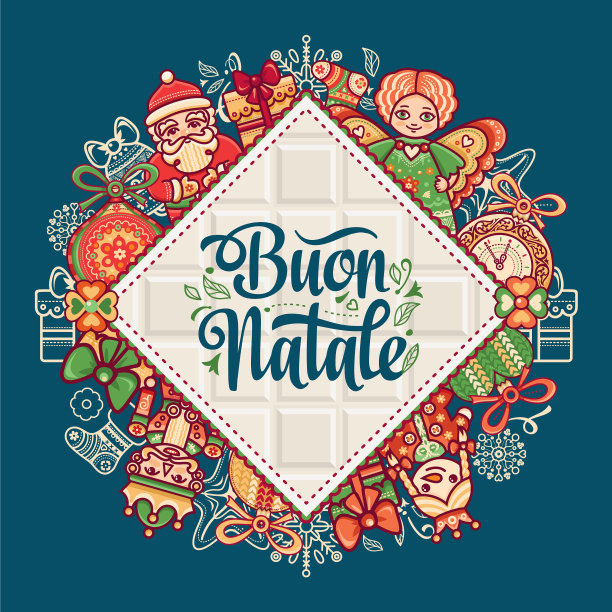 buon natale 圣诞模板图片下载