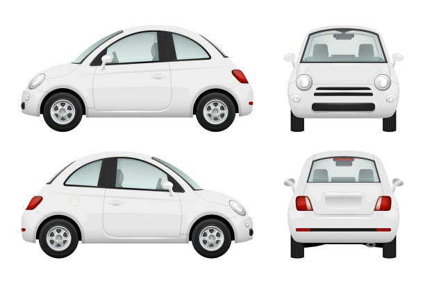 乘用车不同视角逼真图片下载