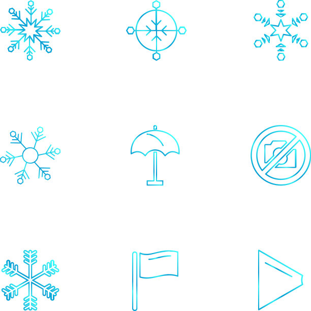 圣诞球，雪花，圣诞树，圣诞eps图片下载