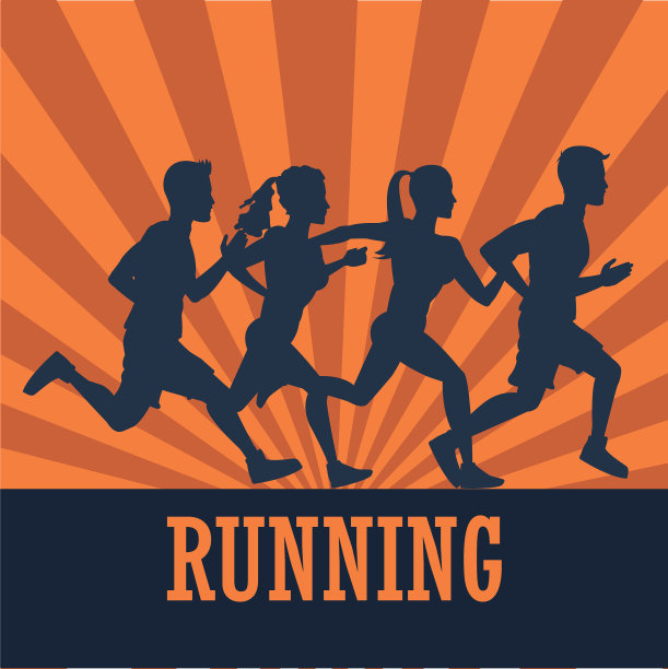 人们跑步健身的生活方式图片下载