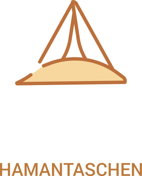 Hamantaschen概念2彩色图标简单线条图片下载