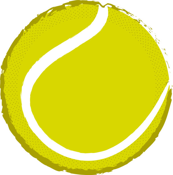 孤立的网球图标图片下载