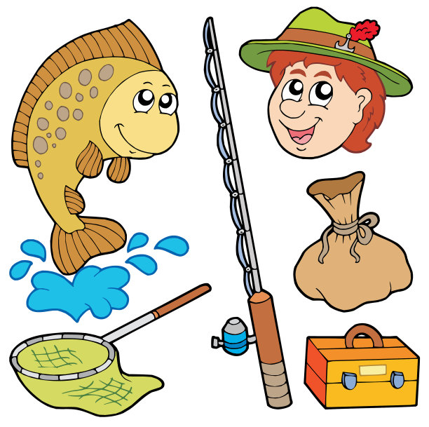 卡通渔夫集合图片下载