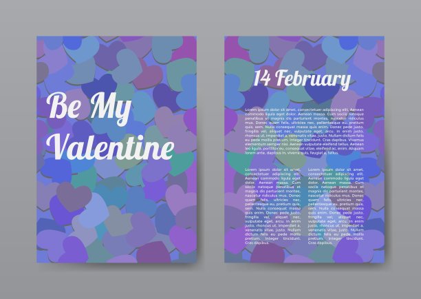 《紫心情人节快乐》小册子图片下载