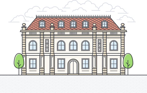 城堡的图标图片下载