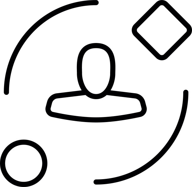 环境用户体验的符号细线图标图片下载