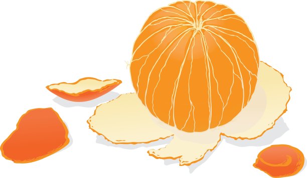去皮橙图片下载