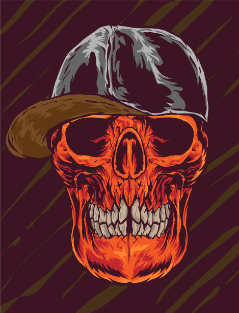 头骨帽图片下载