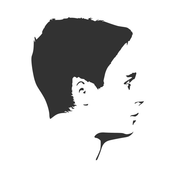 黑白画像的人图片下载