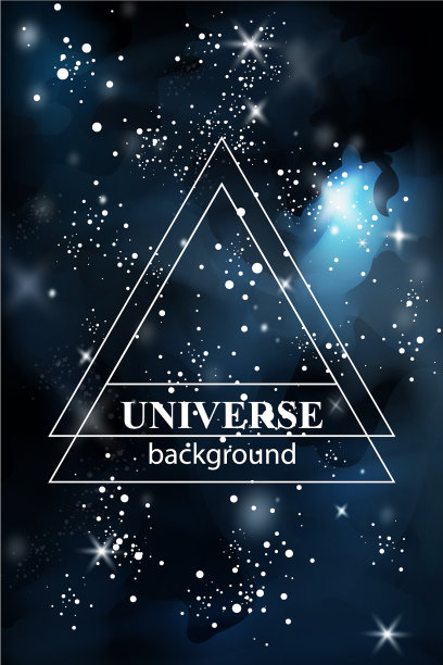 灯光照亮黑暗的背景宇宙图片下载