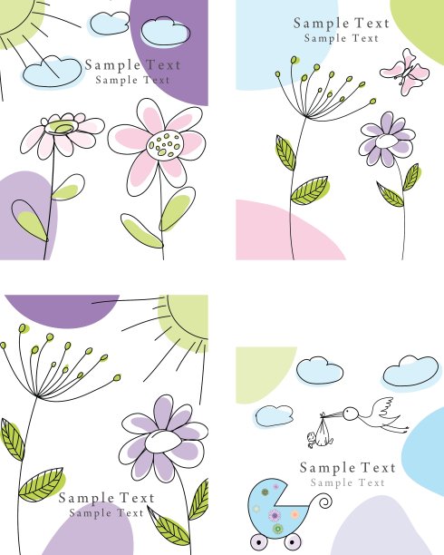 贺卡套装图片下载