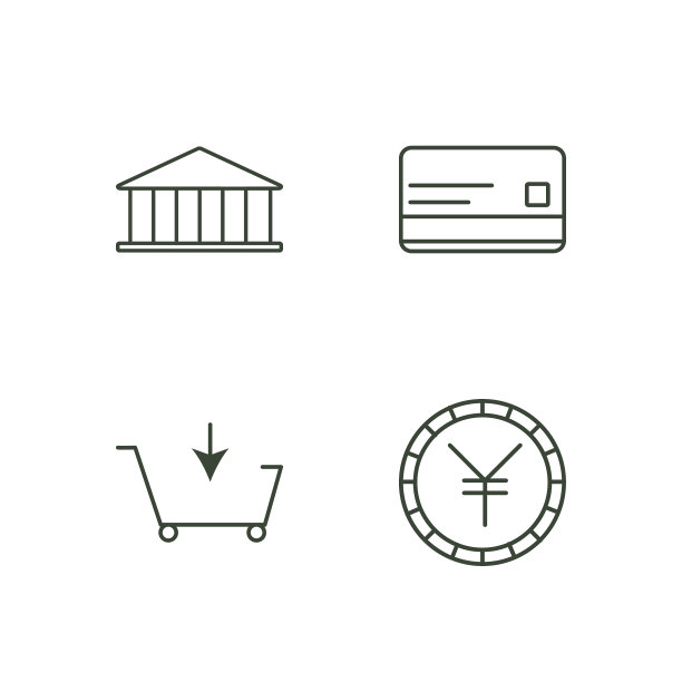 商业大纲图标集图片下载