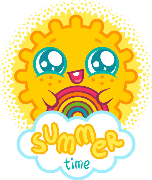 阳光和彩虹图片下载