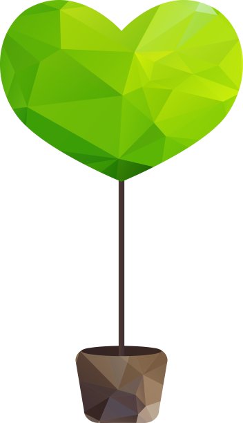 3、三角树在壶里如心图片下载