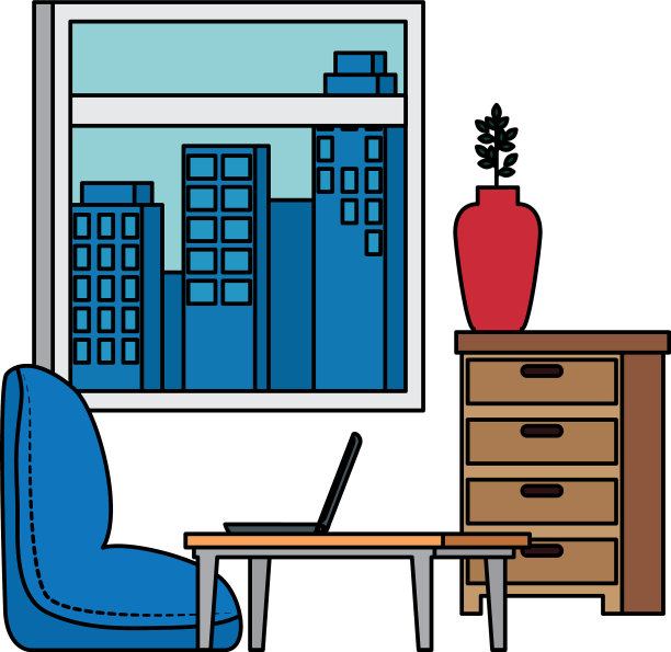 家庭客厅场所场景图片下载