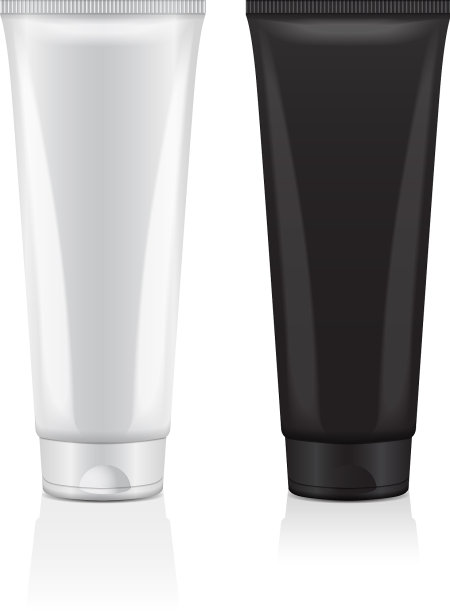 一套奶油管图标设置设计模板图片下载