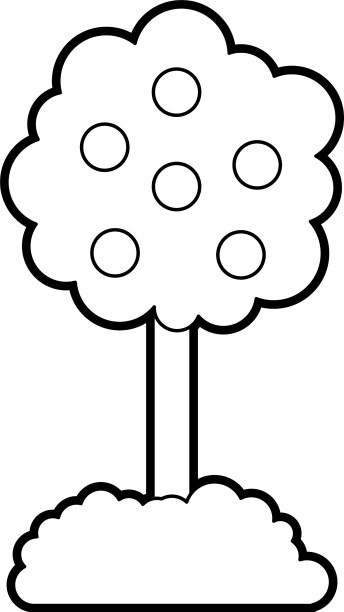 以果树为树的自然森林环境理念图片下载