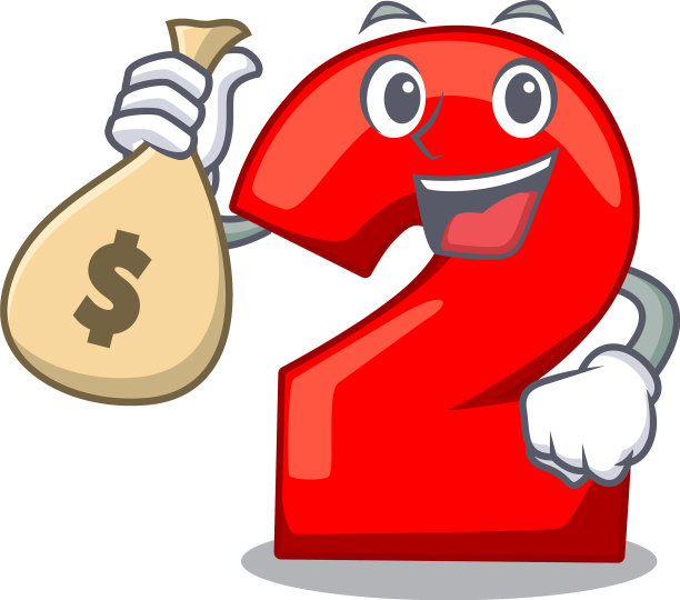 与钱袋卡通纸2号信图片下载