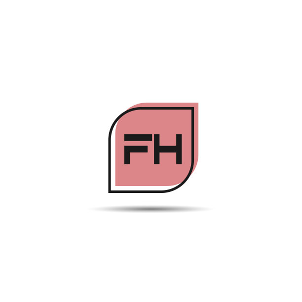 首字母FH标志设计模板图片下载