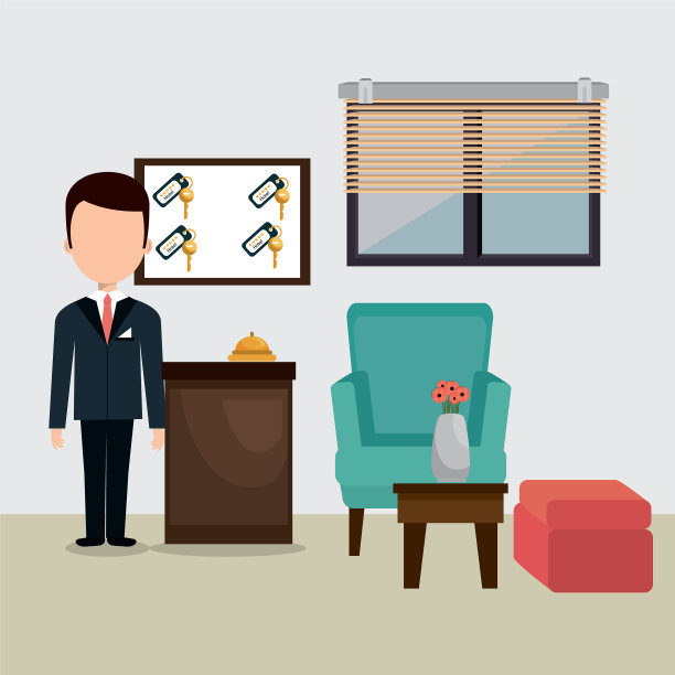 酒店考虑工作角色图片下载