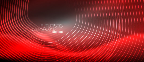 霓虹发光线魔术能量空间光图片下载