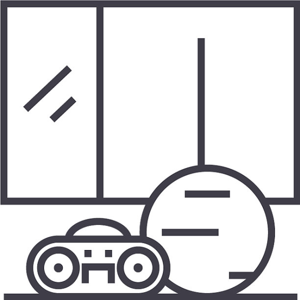 音乐舞蹈房间线图标标志图片下载