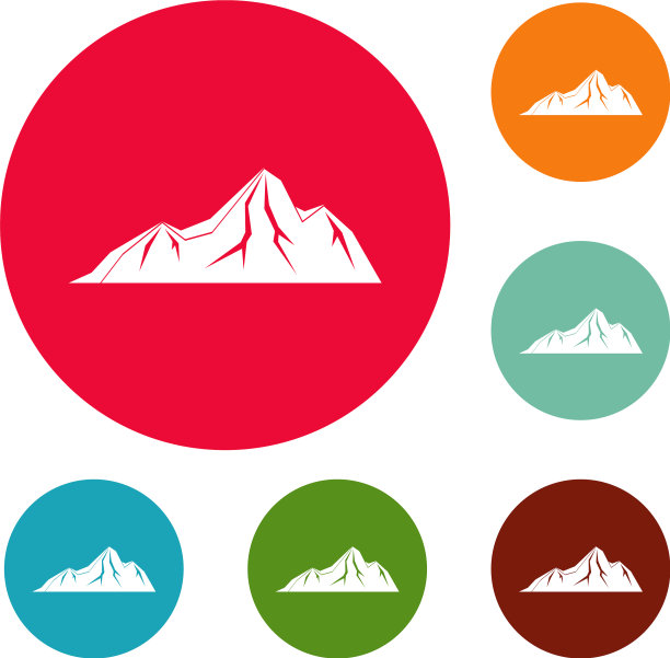 高山图标圈设置图片下载