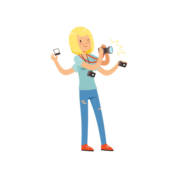 多任务专业摄影师的特点图片下载