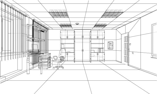 室内草图渲染3d图片下载