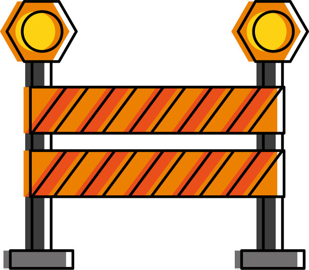 路障路标图标形象图片下载