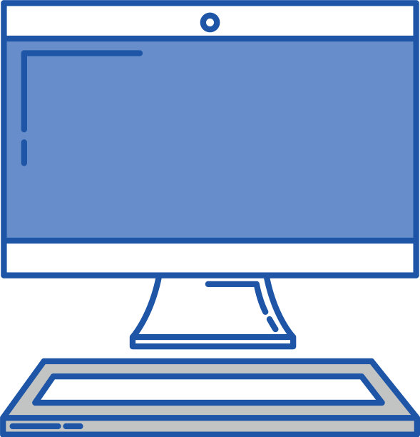 计算机桌面隔离图标图片下载