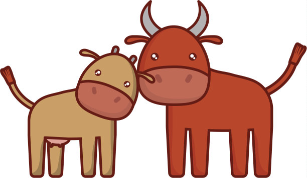 可爱的动物设计图片下载