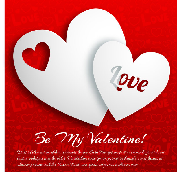 浪漫的问候海报图片下载