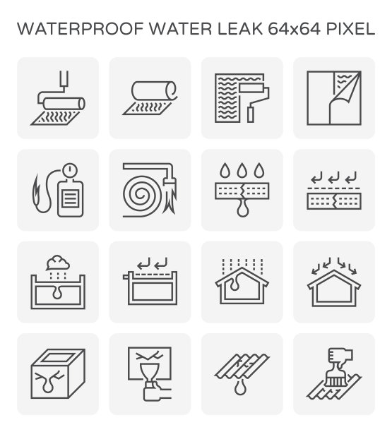 防水漏水图标图片下载