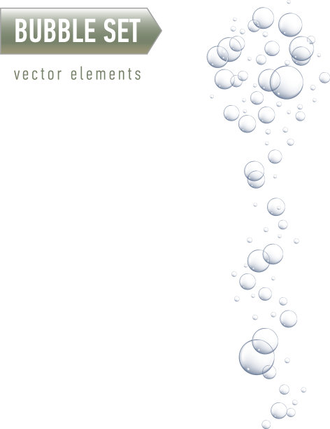 泡沫在水下白色图片下载