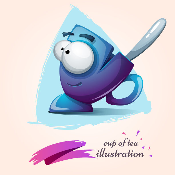 搞笑可爱疯狂卡通人物杯图片下载