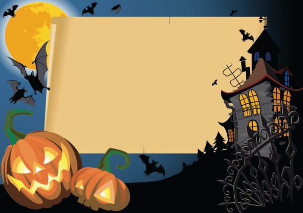 万圣节卡图片下载