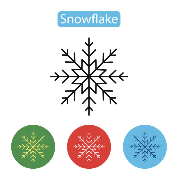 雪花图标图片下载