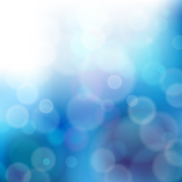 灯光在蓝色背景-图形图片下载