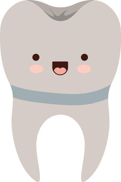 种植卡哇伊牙根彩色轮廓图片下载