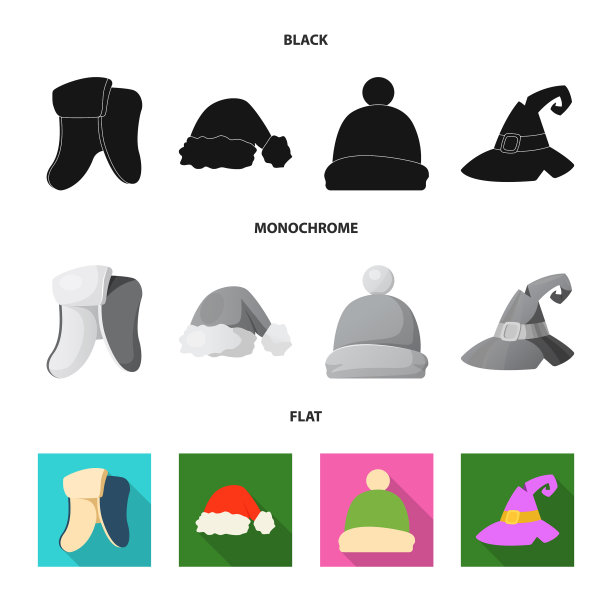 头饰及帽子标志系列设计图片下载