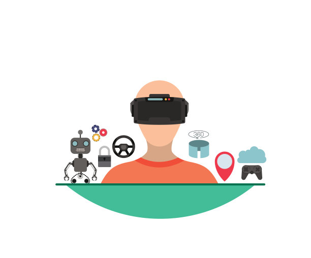 虚拟现实技术设置图标图片下载