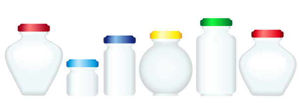 一套用于罐装和保存的玻璃罐子图片下载