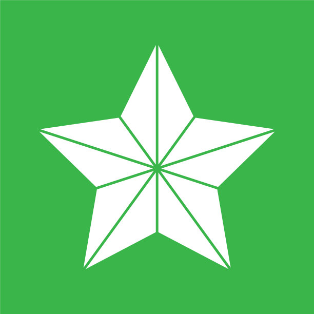 扁平风格的复古明星图标图片下载