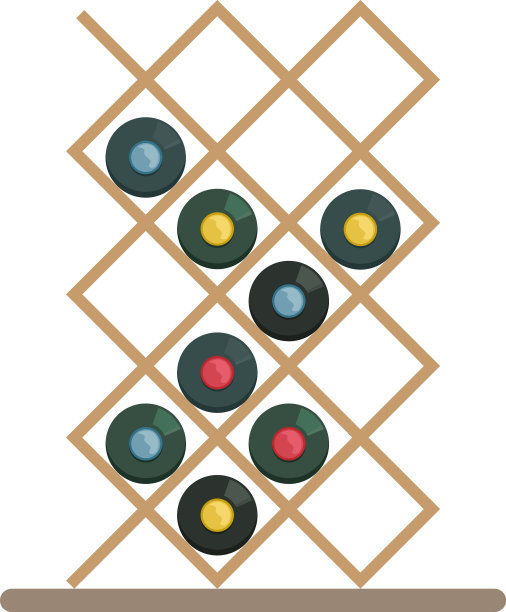 地板货架水平葡萄酒储存精英图片下载