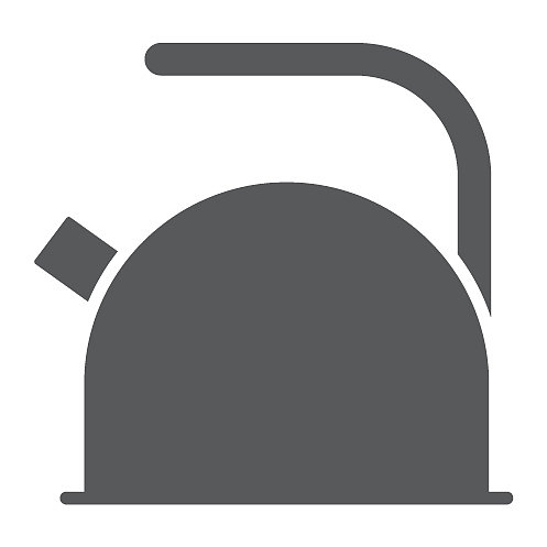 厨房烹饪茶壶标志符号图片下载