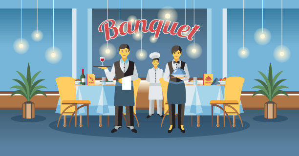 餐饮服务及宴会图片下载